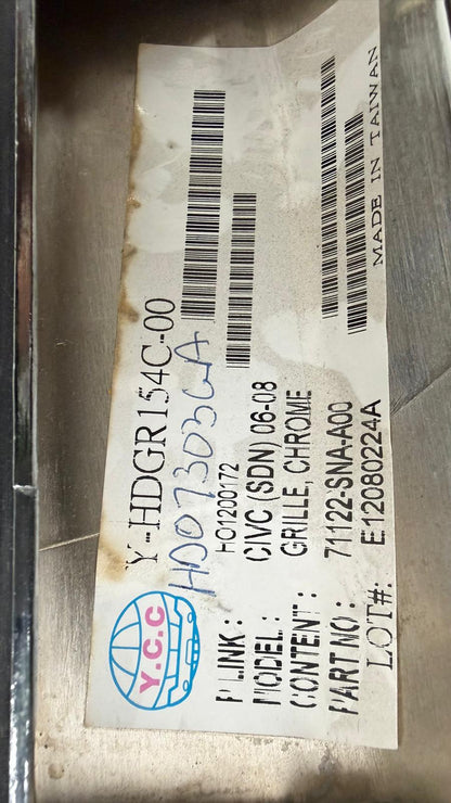 HONDA CIVIC 2006-2008 Grille assy HYBRID/SEDAN