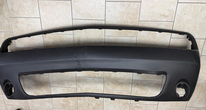 DODGE CHALLENGER 2015-2023 Front bumper cover BASE; w/o Wide Body; w/o Fender Flares; w/Fog Lamps; prime
