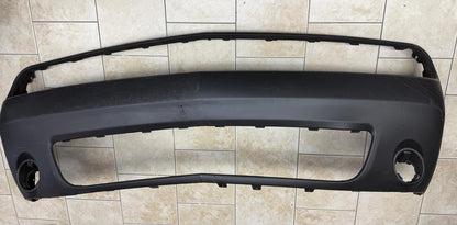 DODGE CHALLENGER 2015-2023 Front bumper cover BASE; w/o Wide Body; w/o Fender Flares; w/Fog Lamps; prime