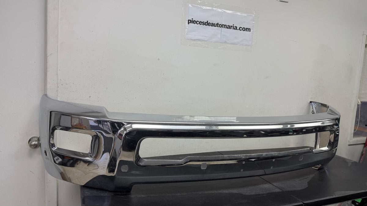 FRONT BUMPER FACE BAR CHROME W/FOG 2010-2018 DODGE RAM P/UP R2500/R350