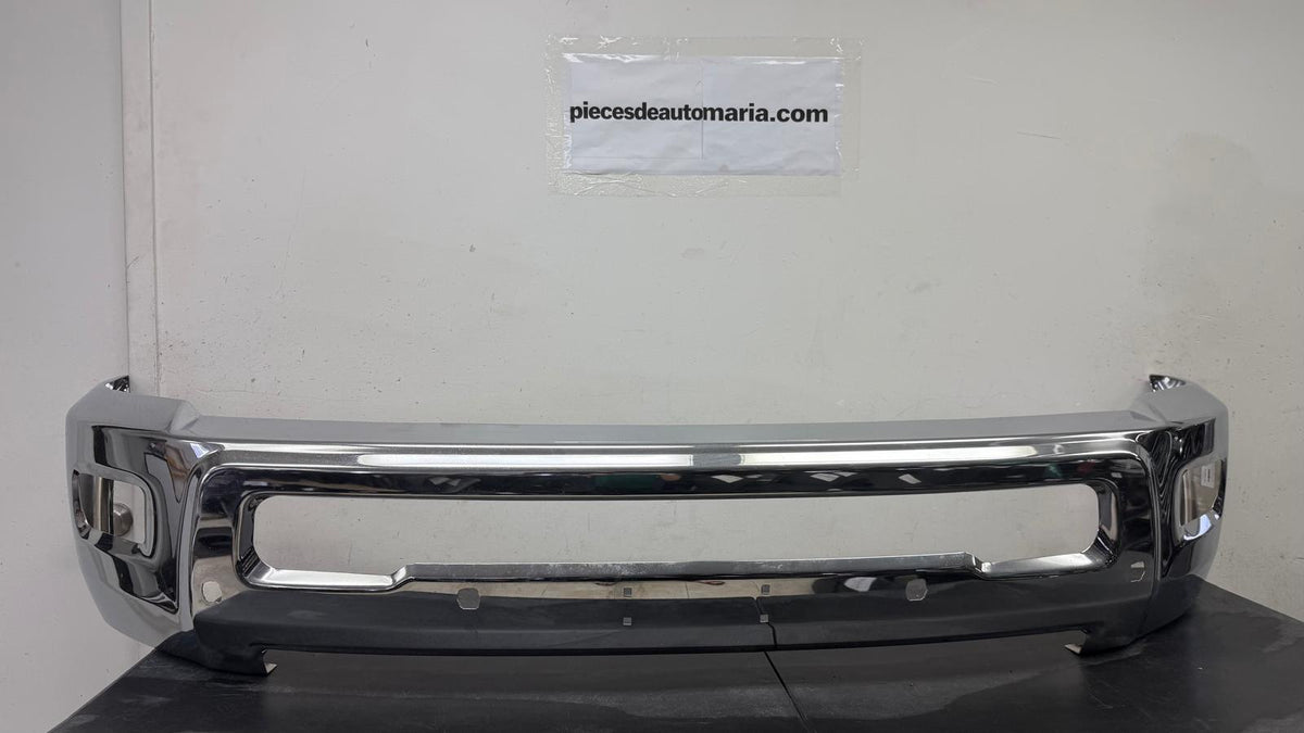 FRONT BUMPER FACE BAR CHROME W/FOG 2010-2018 DODGE RAM P/UP R2500/R350