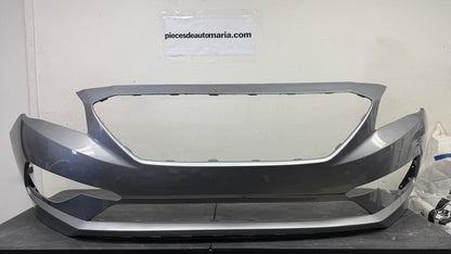 HYUNDAI SONATA 2015-2017 Front bumper cover 2.4L; Std Type; w/o Park Assist; prime