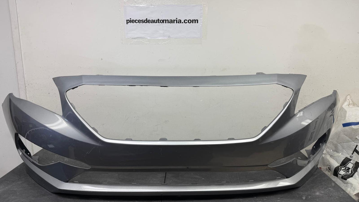 HYUNDAI SONATA 2015-2017 Front bumper cover 2.4L; Std Type; w/o Park Assist; prime
