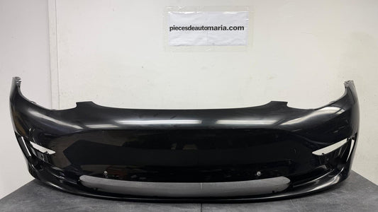 TESLA 3 2017-2023 Front bumper cover; black w/o sensor