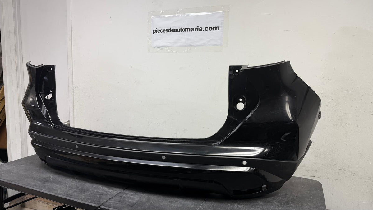 NISSAN KICKS/KICKS PLAY 2021-2025 Rear bumper cover w/Parking Sensors; BLACK