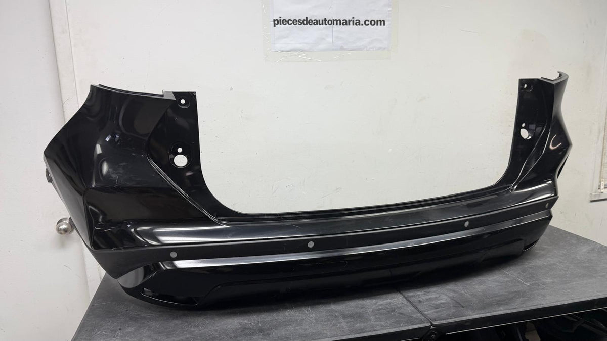 NISSAN KICKS/KICKS PLAY 2021-2025 Rear bumper cover w/Parking Sensors; BLACK