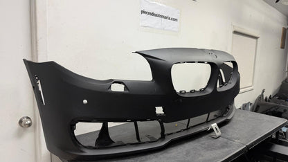 BMW 528i/535d/535i/550i +1 2014-2016 Front bumper cover F10; w/o M Pkg; w/Park Distance Control; w/Side View Camera; prime
