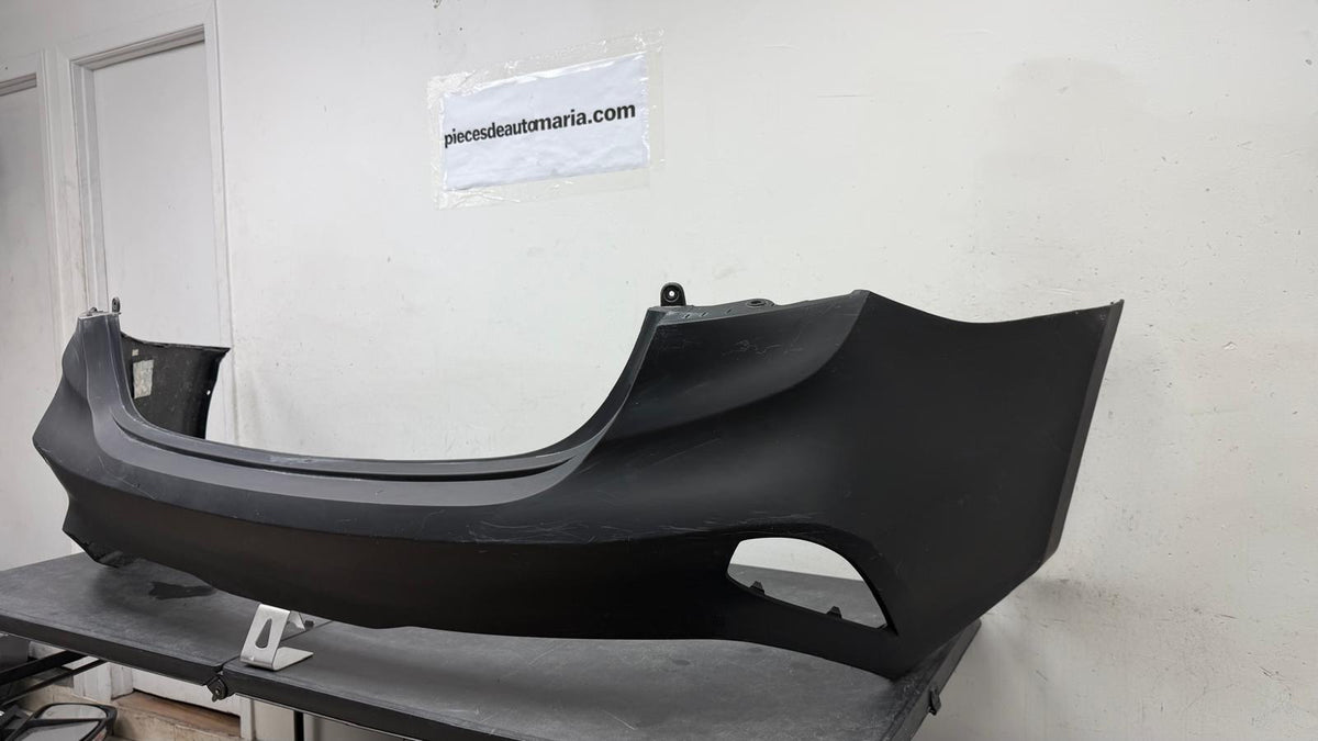 Kia Forte Sedan Rear Bumper Primed; FE/GT-Line/LXS/GT w/o PK Sensors. Hole