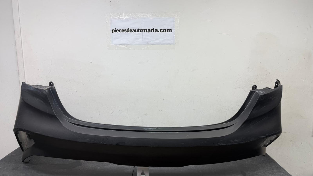 Kia Forte Sedan Rear Bumper Primed; FE/GT-Line/LXS/GT w/o PK Sensors. Hole