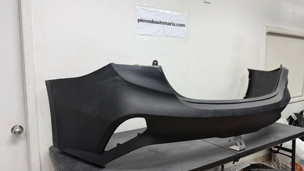 Kia Forte Sedan Rear Bumper Primed; FE/GT-Line/LXS/GT w/o PK Sensors. Hole
