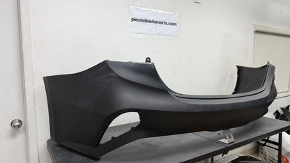 Kia Forte Sedan Rear Bumper Primed; FE/GT-Line/LXS/GT w/o PK Sensors. Hole