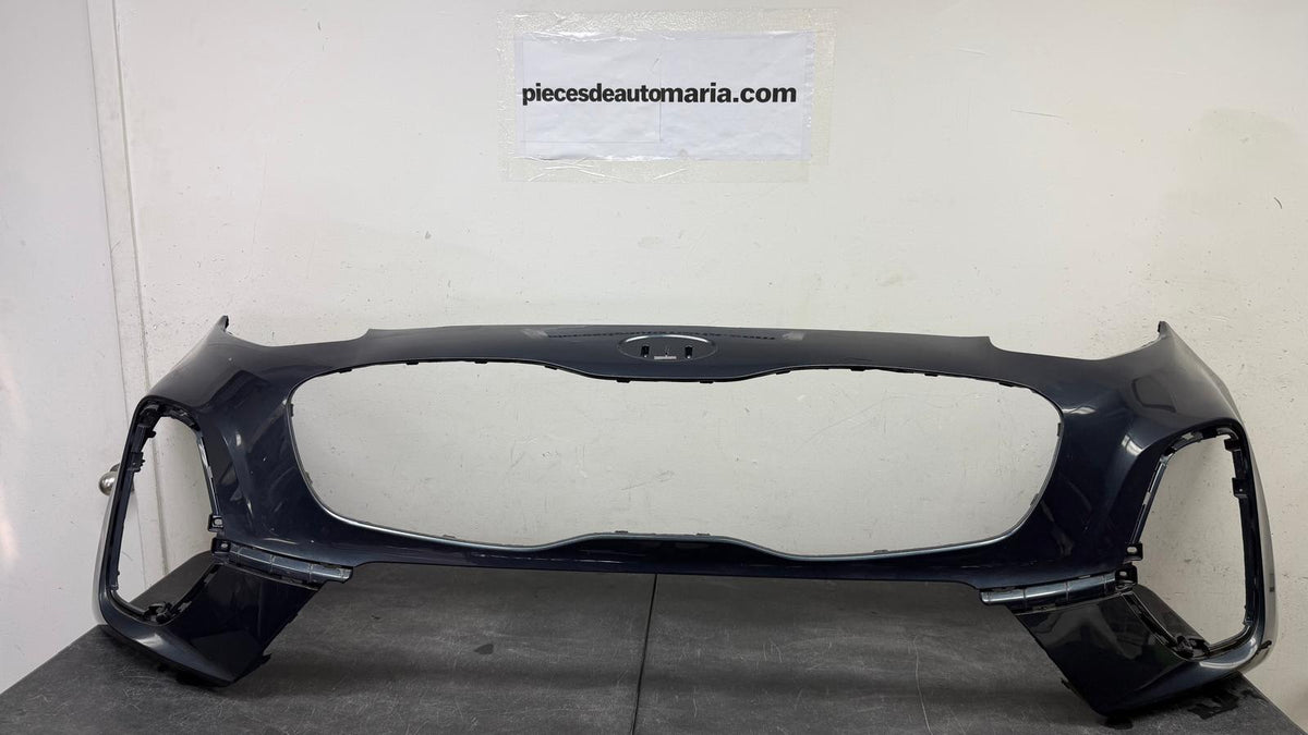 KIA SPORTAGE 2020-2022 Front bumper cover AWD; w/o Park Assist; prime BLEU FONCE