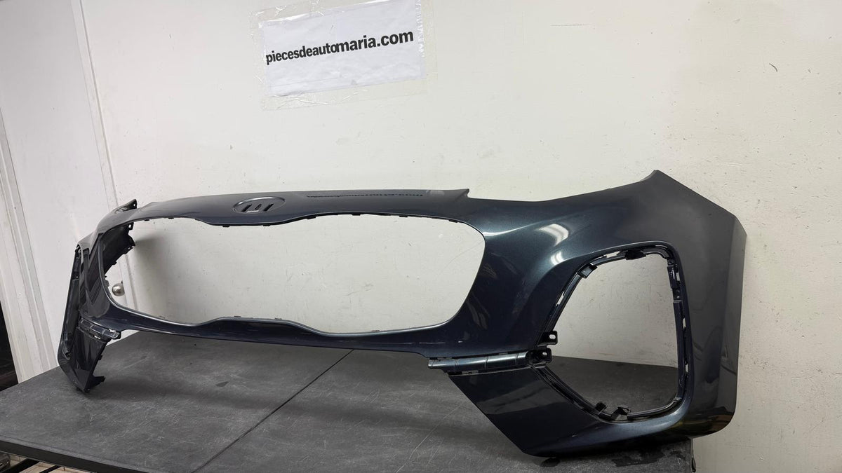 KIA SPORTAGE 2020-2022 Front bumper cover AWD; w/o Park Assist; prime BLEU FONCE