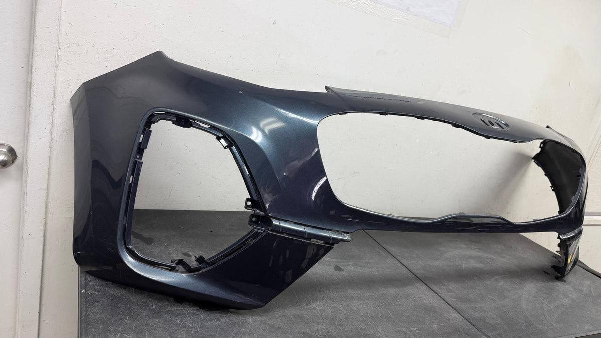 KIA SPORTAGE 2020-2022 Front bumper cover AWD; w/o Park Assist; prime BLEU FONCE