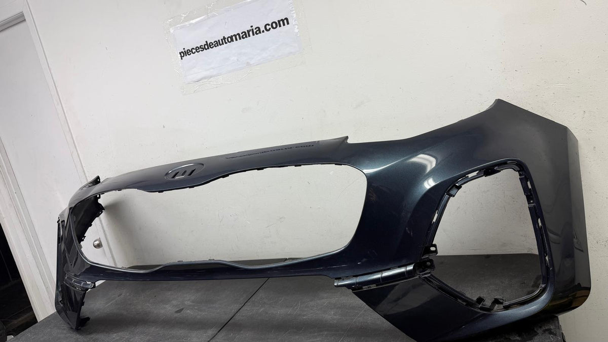 KIA SPORTAGE 2020-2022 Front bumper cover AWD; w/o Park Assist; prime BLEU FONCE