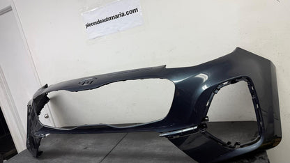 KIA SPORTAGE 2020-2022 Front bumper cover AWD; w/o Park Assist; prime BLEU FONCE