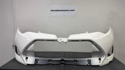 TOYOTA COROLLA 2017-2019 Front bumper cover CE|L|LE|LE ECO|XLE; w/o Sport;