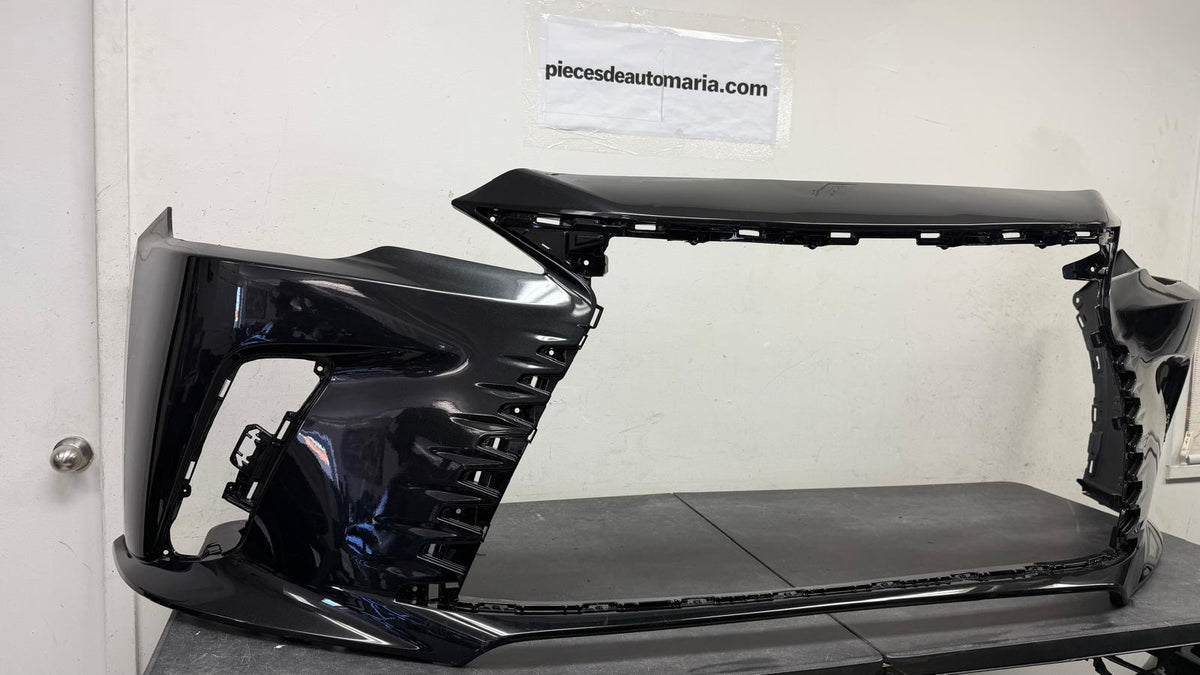 Lexus RX350/RX350h Front Bumper Exc F Sport Handling W/O H/L Washers W/O Advanced Parking 2023-2025 BLACK