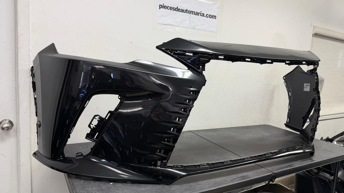 Lexus RX350/RX350h Front Bumper Exc F Sport Handling W/O H/L Washers W/O Advanced Parking 2023-2025 BLACK