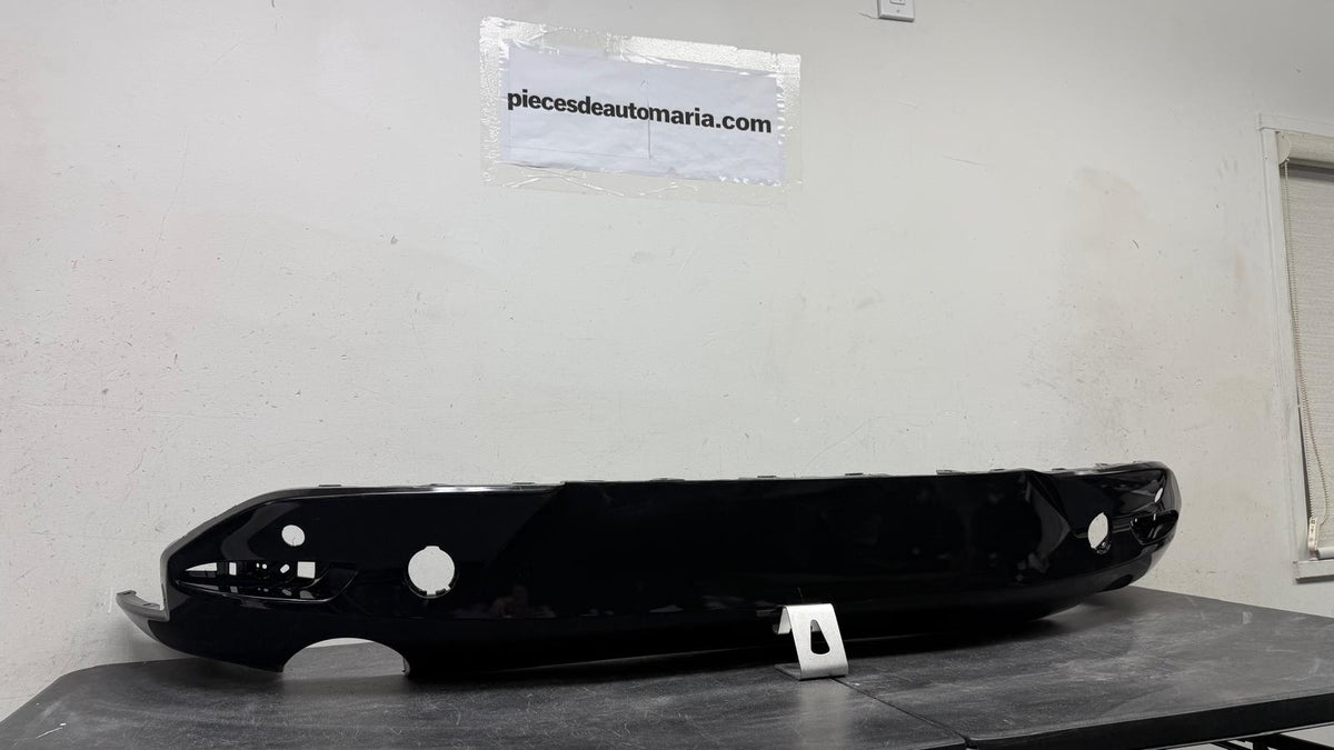 MAZDA 3 2019-2025 Rear bumper cover lower H/B; w/Blind Spot Detection; Gloss Black