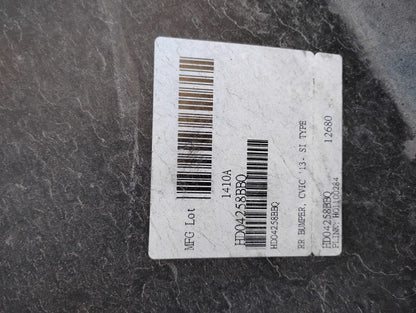 HONDA CIVIC 2013 REAR BUMPER OCCASION , TYPE SI
