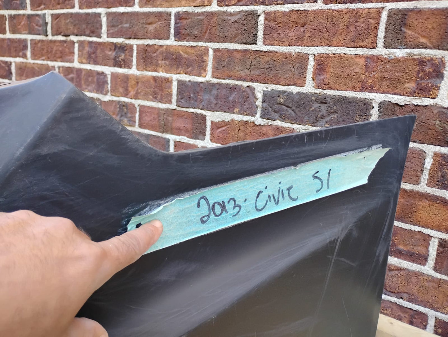 HONDA CIVIC 2013 REAR BUMPER OCCASION , TYPE SI