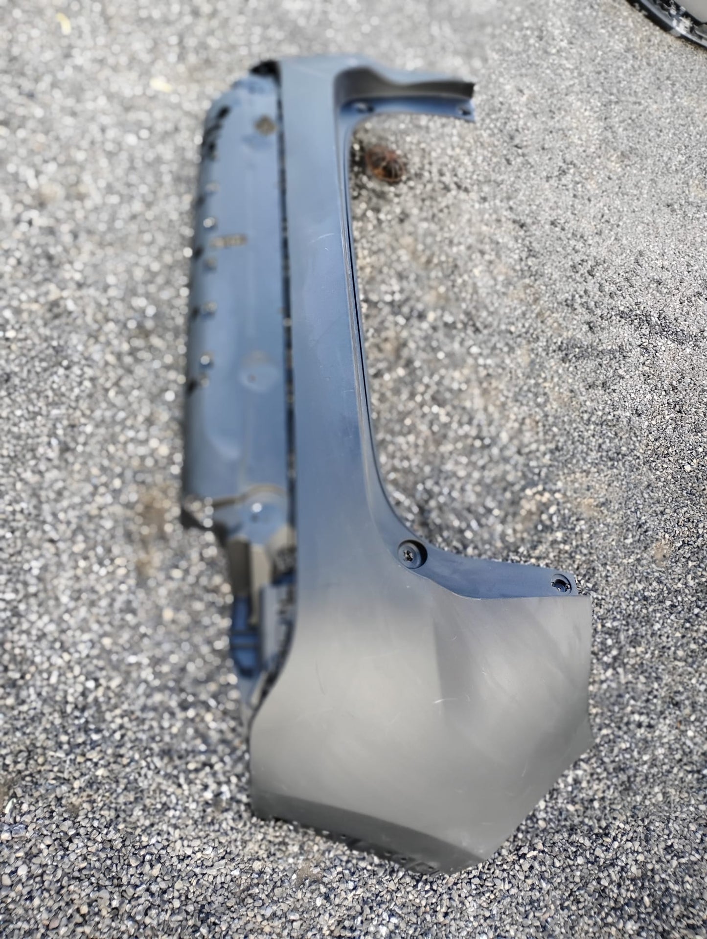 MAZDA CX-5 2022 2023 Rear bumper cover upper w/o Parking Sensors; Hiroshima Plant; prime