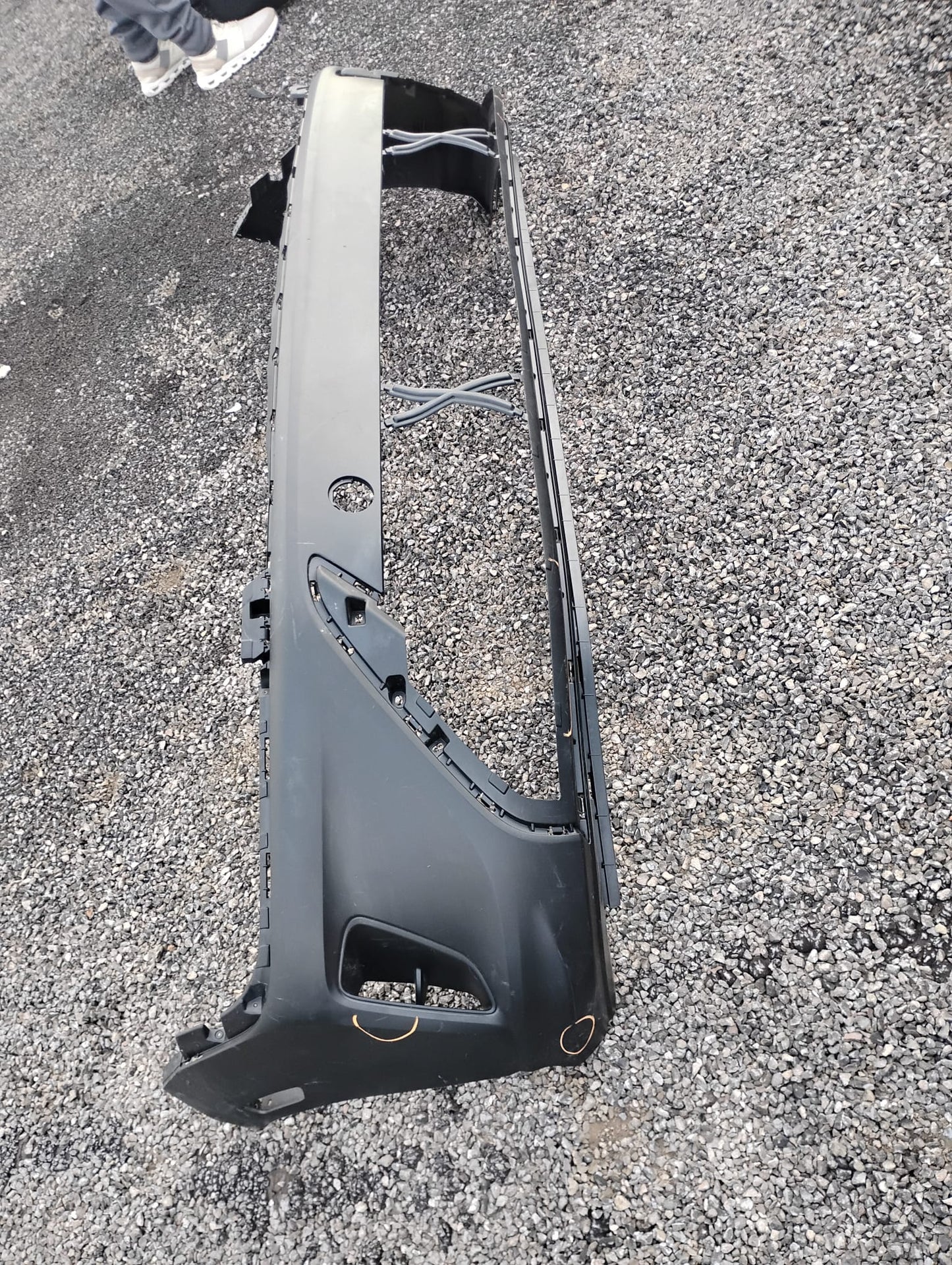 HYUNDAI KONA 2022 2022 Front bumper cover lower LIMITED; Black