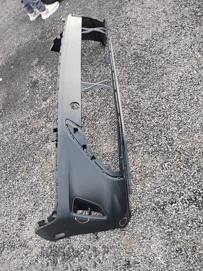 HYUNDAI KONA 2022 2022 Front bumper cover lower LIMITED; Black