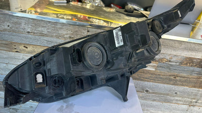 FORD TRANSIT CONNECT 2014-2018 PASSENGER  HEADLAMP ASSY W/BLACK BEZEL XL