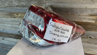 SUBARU CROSSTREK 2018-2019 PASSENGER OUTER TAILLAMP ASSY 17-19 IMPREZA HATCHBACK