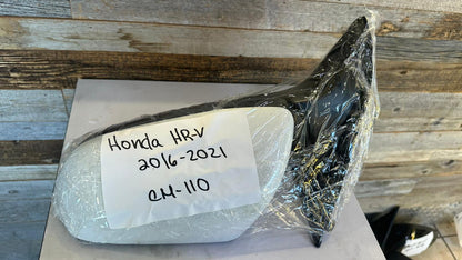 HONDA HR-V 2016 2021 Driver Mirror outside rear view LX; w/o Signal Lamp; w/Cover; PTM