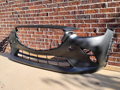 MAZDA CX-3 2019 2021 Front bumper cover w/Chrome Mldg; prime