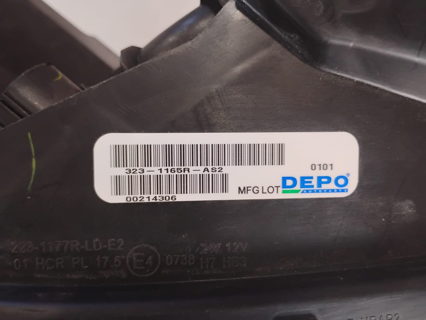 KIA FORTE 2019 2021 PASSAGER  Headlamp assy composite FE|LXS; Sedan; Halogen