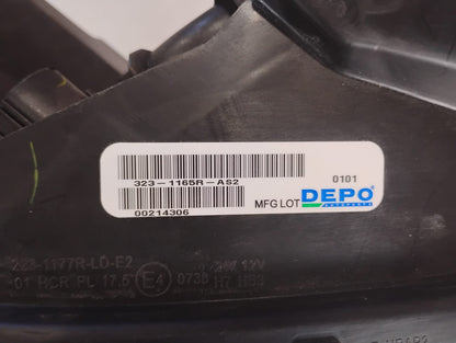 KIA FORTE 2019 2021 PASSAGER  Headlamp assy composite FE|LXS; Sedan; Halogen