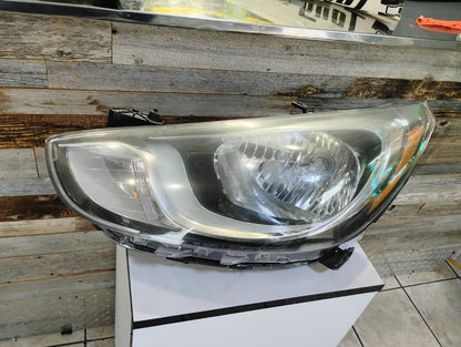 HYUNDAI ACCENT 2012 2014 Driver Headlamp assy composite H/B; Std Type