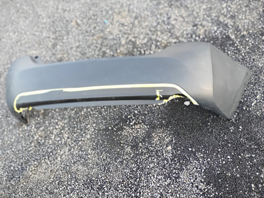 TOYOTA COROLLA 2014 2019 Rear bumper cover Textured Lower; prime