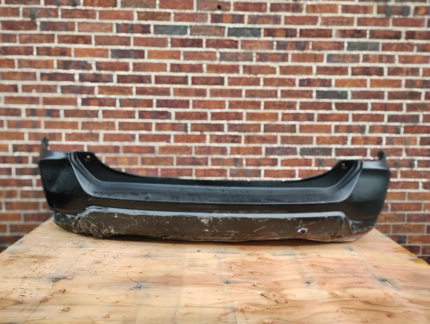NISSAN ROGUE 2017 2020 Rear bumper cover w/o Distance Sensors; prime