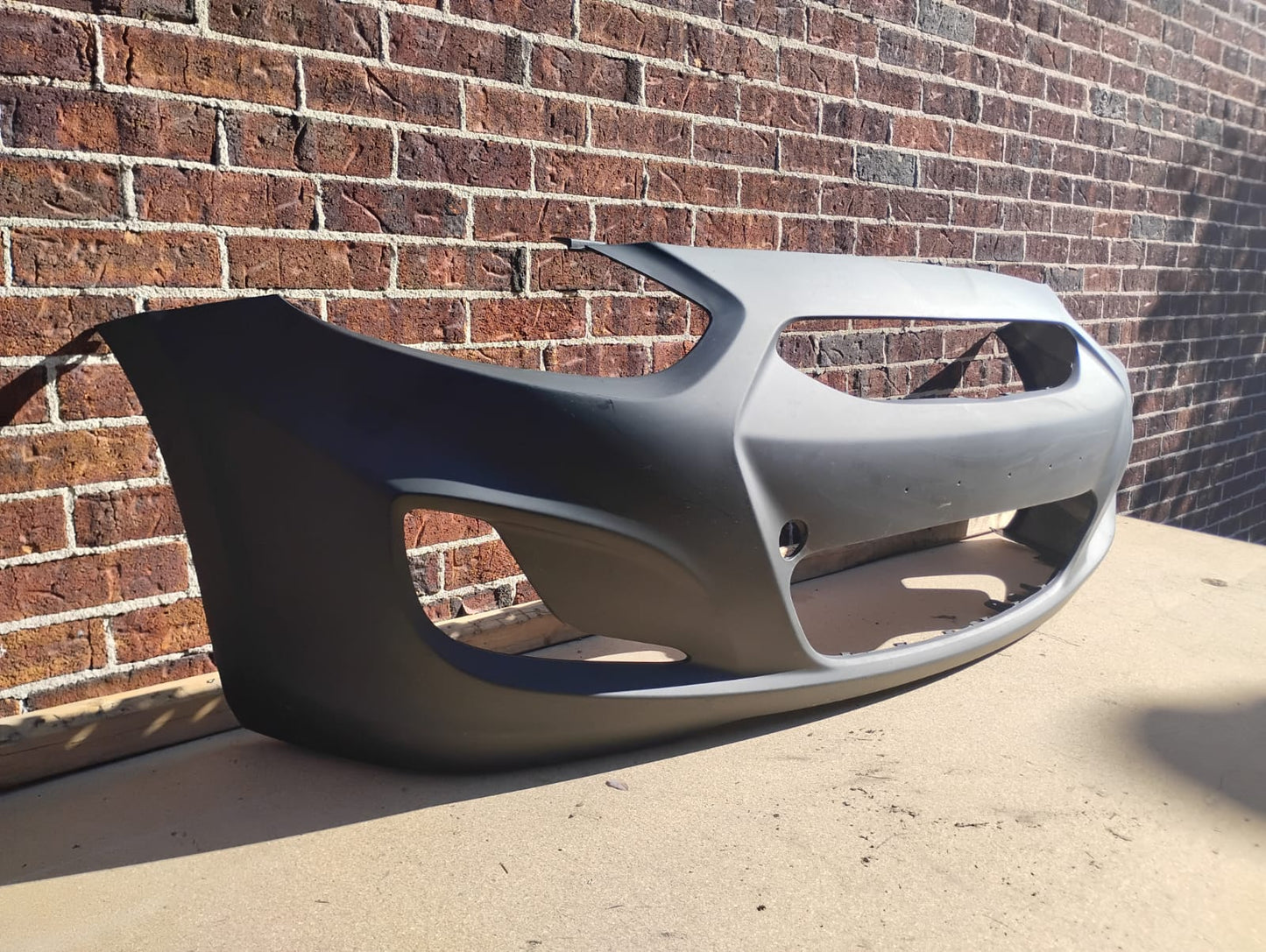 HYUNDAI ACCENT 2012 2013 Front bumper cover all; prime