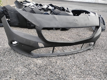 MERCEDEZ BENZ CLA250 2017 2019 Front bumper cover C117; w/o AMG Styling Pkg; w/Active Park Assist; prime