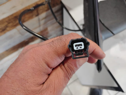 DODGE RAM MIRROR RAM P/UP R1500, R2500, R3500 13-17; MANUAL REMOTE, TEXTURED BLACK, W/O Tow Package  DRIVER SIDE