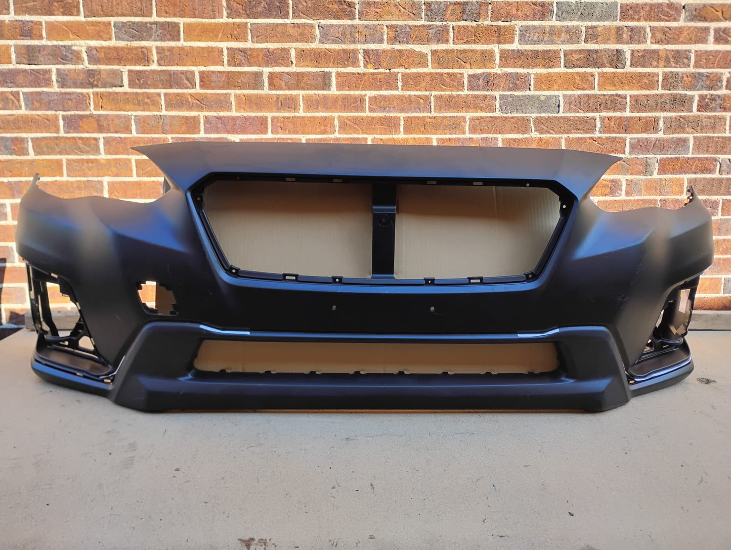 SUBARU CROSSTREK 2018 2020 Front bumper cover w/Textured Lower; prime