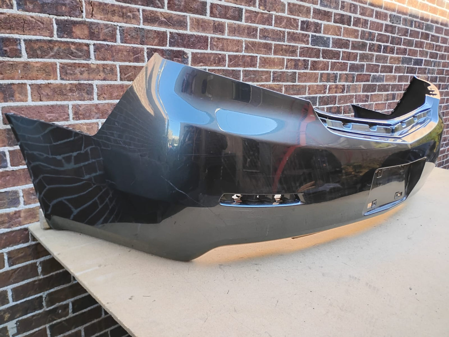 ACURA TL 2012 2014 Rear bumper cover w/o Parking Assist; prime