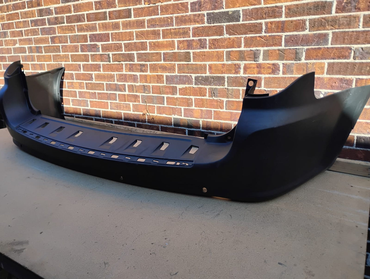 DODGE GRAND CARAVAN 2011 2020 Rear bumper cover w/Parking Sensors; w/Blind Spot