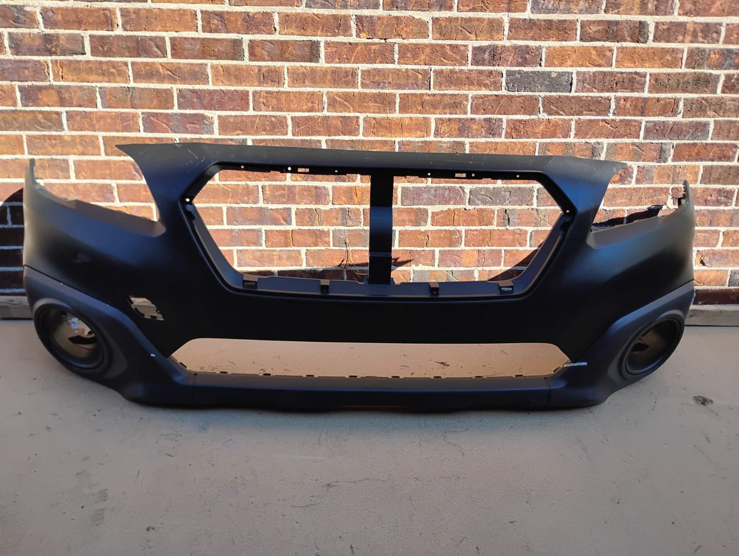 SUBARU OUTBACK 2018 2019 Front bumper cover Textured Lower; prime