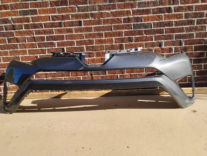 TOYOTA RAV4 2016 2018 Front bumper cover upper Japan Built; w/Park Assist; w/o Tab Holes; prime