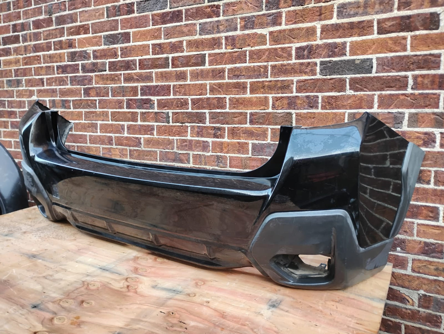 SUBARU CROSSTREK 2018 2023 Rear bumper cover w/o Object Sensors; prime