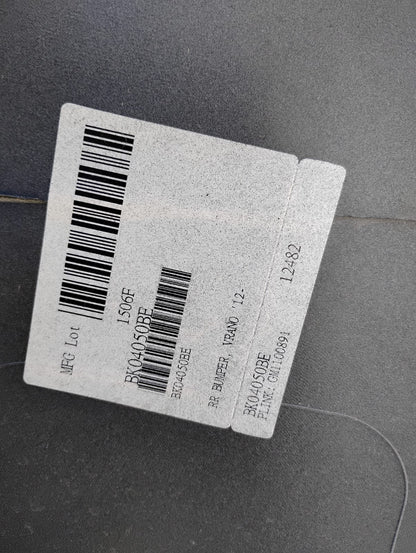 BUICK VERANO REAR BUMPER 2012 W/SENSOR  12-12