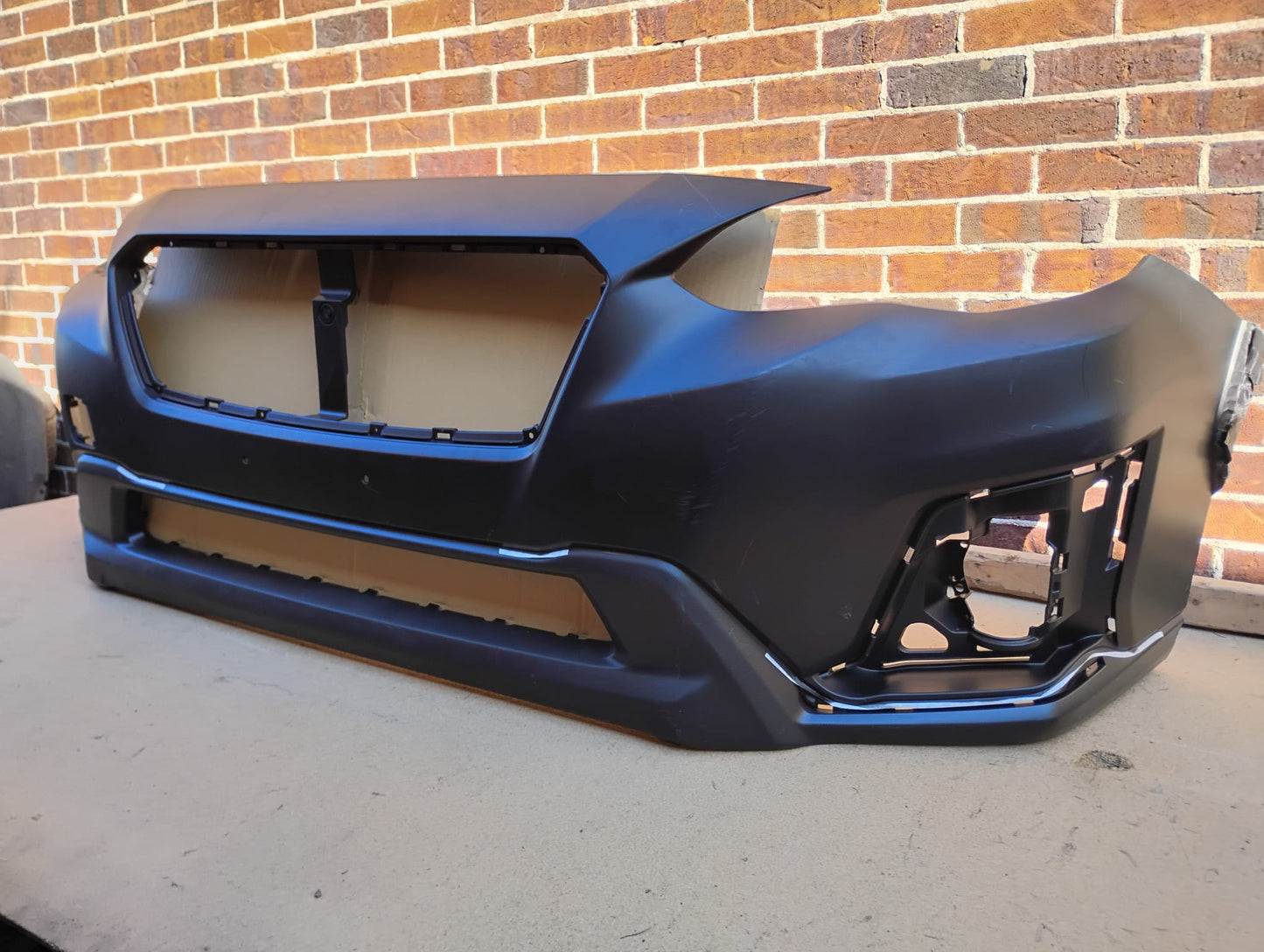 SUBARU CROSSTREK 2018 2020 Front bumper cover w/Textured Lower; prime