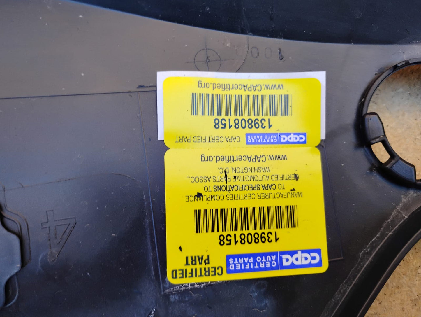 HYUNDAI TUCSON 2022 -2023 Front bumper cover upper ESSENTIAL|SE; Korea Built